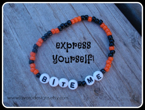 Beaded Message Bracelets