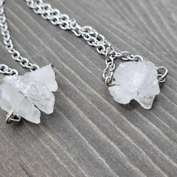 April 2024 - Quartz Nugget Necklaces