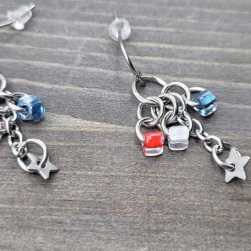 Patriotic Earrings