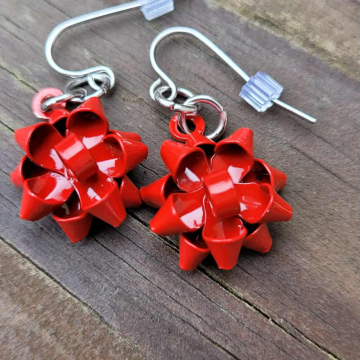 Holiday Bow Earrings