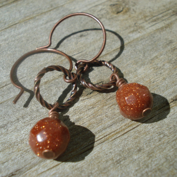 Fall Twist Earrings
