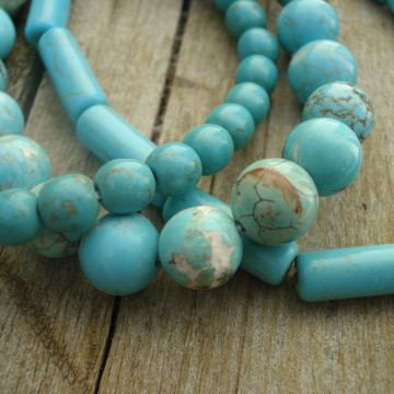 Bracelet Bundle (magnesite turquoise color)