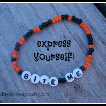 Beaded Message Bracelets