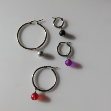Stainless Steel Hoop Starter Set with Drops