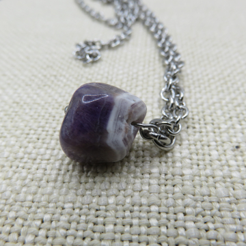 February 2024 - Amethyst Nugget Necklace