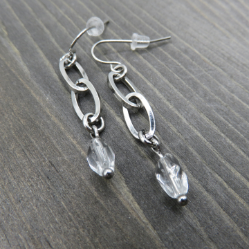 April 2024 - Oval with Clear Drops