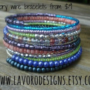 Memory Wire Bracelets